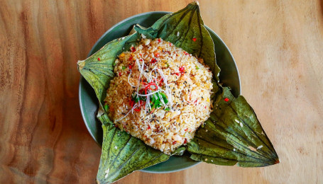 Special Fried Rice Wrapped In Lotus Leaf