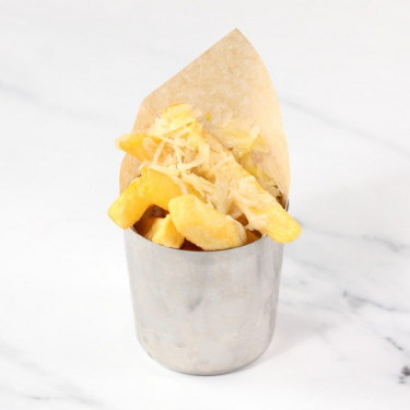 Chips De Corte Grueso Con Trufa Y Parmesano