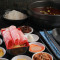 B2 Spicy Flavored Crossing The Bridge Rice Noodle Soup With Pork Slices Má Là Guò Qiáo Mǐ Xiàn