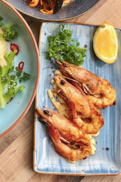 Grilled Ballina King Prawns (Gf)