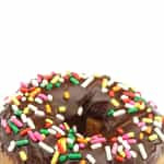 Chocolate Rainbow Donut