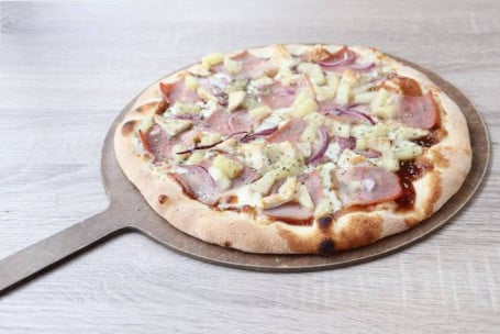 Pizza Individual Barbacoa Hawaiana