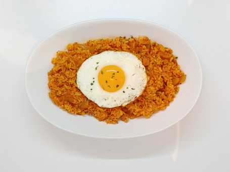 Kimchi Fried Rice With Vege