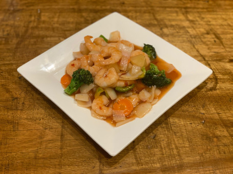 Sweet And Sour Chilli King Prawns