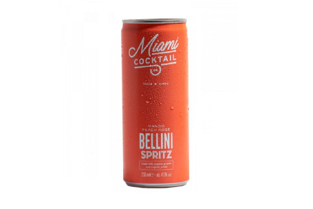 Cóctel Miami Bellini Spritz