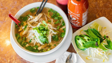 21. Beef Noodle Soup With Sliced Steak Flank