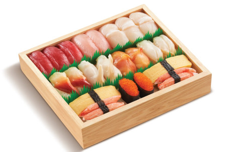 Jīng Diǎn Shòu Sī Shèng C Gòng22Jiàn Juego De Sushi Clásico C Total 22 Piezas