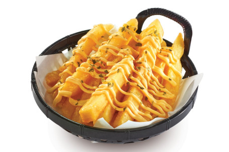 Zhī Shì Shǔ Tiáo Papas Fritas Con Queso