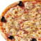 Romana La Reine Una pizza más grande, fina y crujiente