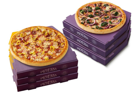 Fiesta De Pizza (6 Pizzas)