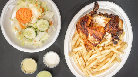 Rotisserie Chicken And Three Sides Combo