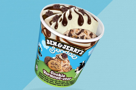 Ben Jerry's Cookie Vermont Ster Sundae Tub 427Ml