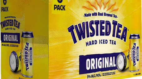 Twisted Tea Original Hard Iced Tea Pack Of 6