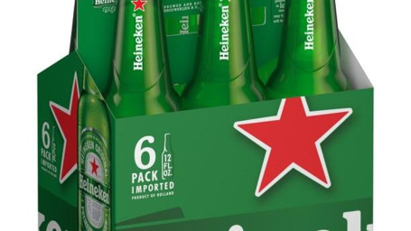 Heineken Imported Premium Lager Pack Of 6