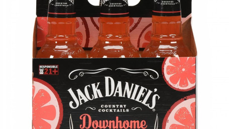 Jack Daniel's Country Cocktails Downhome Punch Pack Of 6