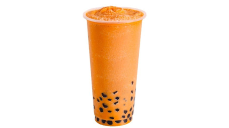 Thai Tea Slush W Boba Tài Shì Nǎi Chá Bīng Shā