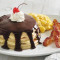 BOSTON CREAM PANCAKE PLATTER*