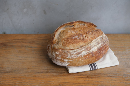 Loaf Of Sourdough (Unsliced) Suān Zhǒng Miàn Bāo