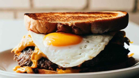 Fried Egg Patty Melt