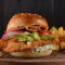 Super Size Fried Chicken Burger Zhà Jī Bā Hàn Bǎo