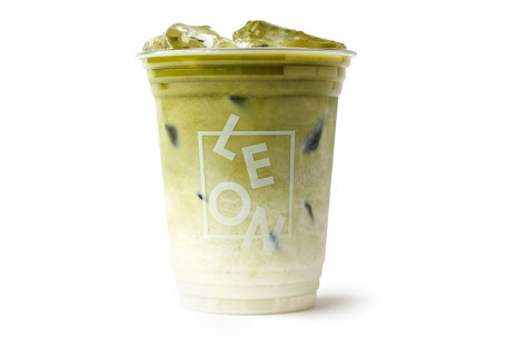 Iced Vanilla Matcha Latte Large