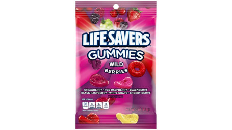 Life Savers Gummi Savers Mixed Berry Candy 7 Oz