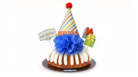 Happy Bundt’day 10” Decorated Bundt Cake