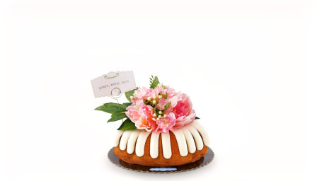 Yours, Mine, Ours 8” Decorated Bundt Cake