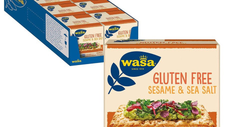 Wasa Gluten Free Sesame Sea Salt Crispbread