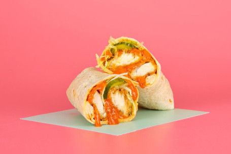 Asian Buffalo Chicken Wrap