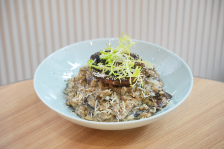 Hēi Sōng Lù Yě Jūn Yì Dà Lì Fàn Wild Mushroom Black Truffle Risotto