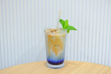 Blue Horizon Latte Lán Zǎo Niú Nǎi Kā Fēi