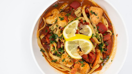 Seafood Diavlo Pasta