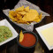 Appetizer Trio (Queso Dip, Guacamole, Chips Salsa)