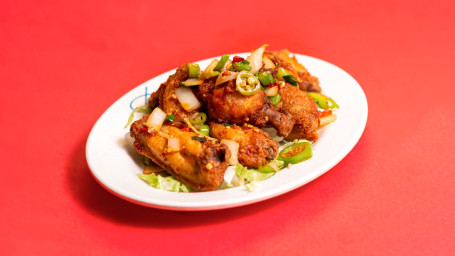 Salt And Chilli Jumbo Wings Jiāo Yán Jī Chì