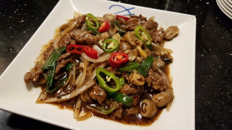 Beef Slices In Black Pepper Sauce Hēi Jiāo Niú Ròu