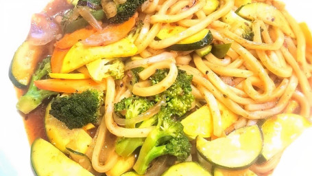 Spicy Udon Vegetable Noodles