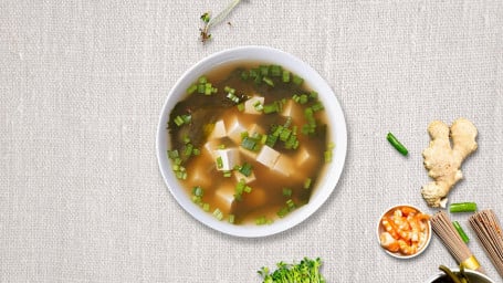 Fresh Veggie Tofu Soup