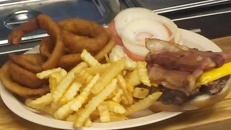 1 Lb Bubba Burger With Bacon