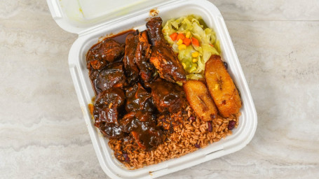 Oxtails Chicken Combo