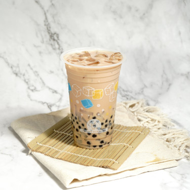 Shuāng Q Nǎi Chá Bubble Tea With Jelly