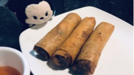 1. Crispy Egg Rolls (3)