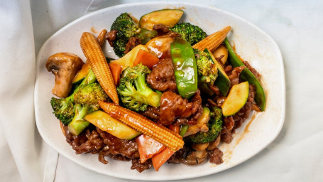 65. Beef With Mixed Vegetable Shén Cài Niú