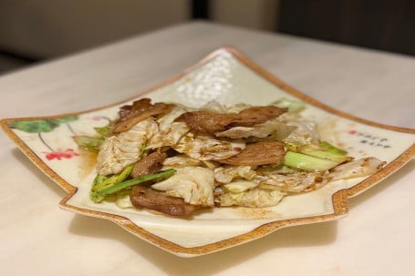 Hand Shredded Cabbage With Pork Slices Shǒu Sī Bāo Cài