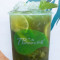 Thai Green Iced Lime Tea Bào Dǎ Zhā Nán Níng Méng Chá