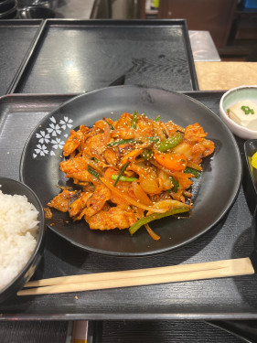 Sauteed Pork Kimchi Set