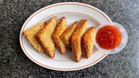 Sesame Prawn Toasts (6) Zhī Má Xiā Duō Shì (6)
