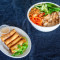 Noodle Salad Spring Rolls Combo