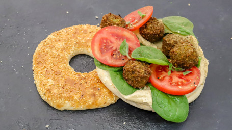 Falafel, Hummus, Tahini And Fresh Greens