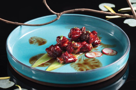 Jīng Chéng Táng Cù Xiǎo Pái Gǔ Marinated Spare Ribs In Black Vinegar Sauce